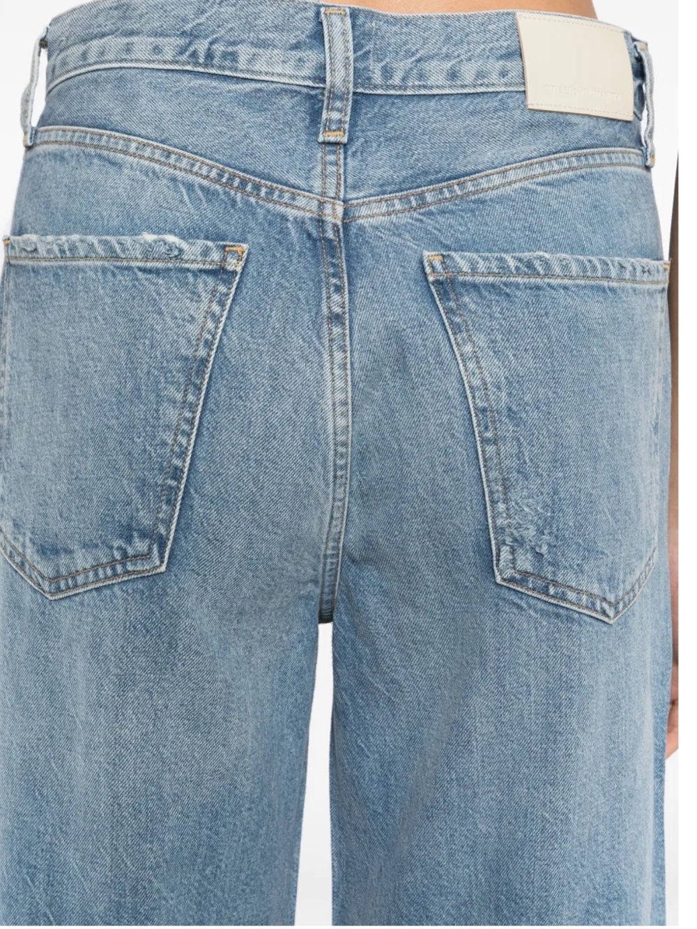 Citizens of Humanity Paloma Baggy Wide Leg Jeans in Siesta Crop - Size 26 - Picture 4 of 16